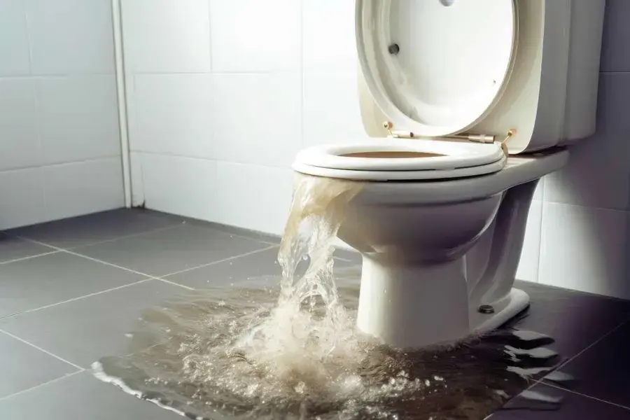 Toilet Overflow Cleanup in North Richland Hills, TX